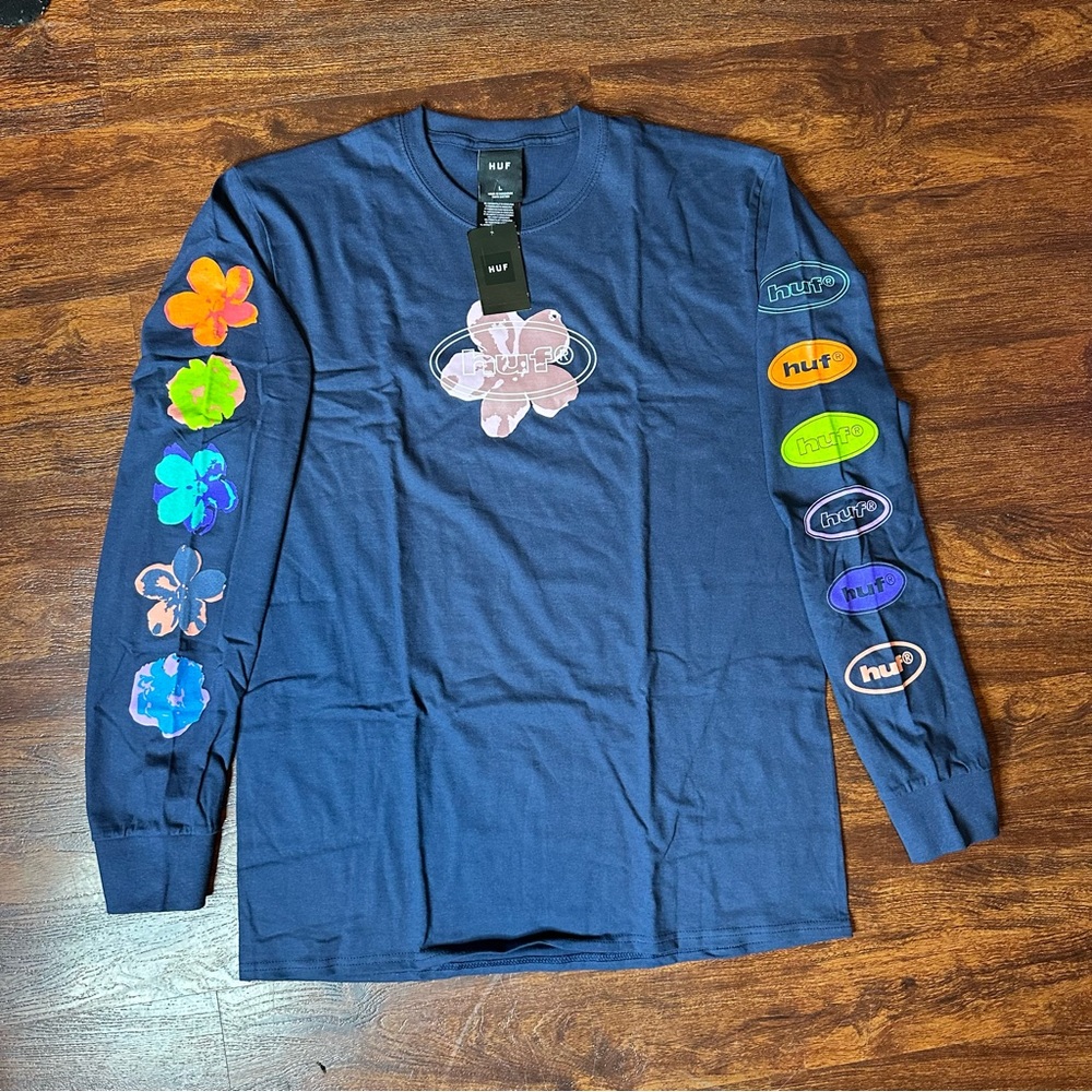 HUF Shirt Large Long Sleeve